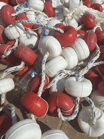 deniz plaj sahil güvenlik duba parkur şamandıraları